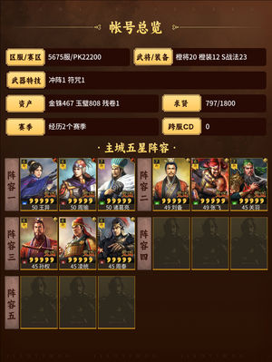 三国志战略版满配权骑周王潜龙