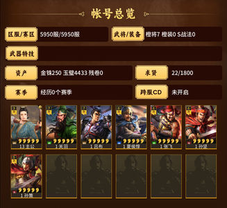 三国志战略版张飞关羽吕布夏侯惇4千6金