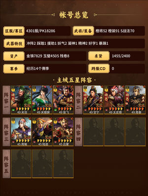 三国志战略版满红虎臣、父女
