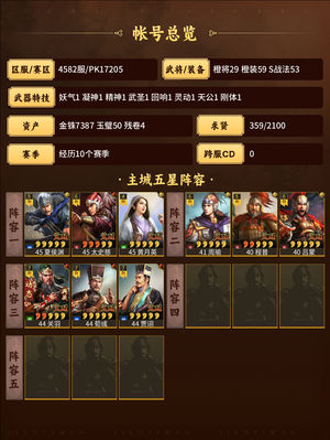 三国志战略版满红狗官枪、五谋骑皇冠枪