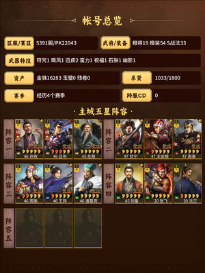 三国志战略版三红温侯两红周瑜