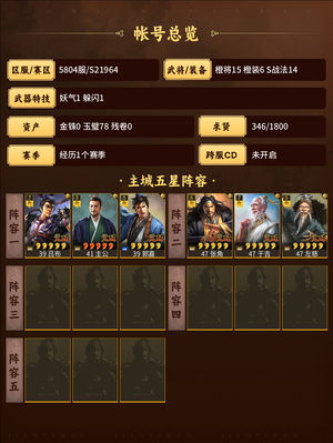 三国志战略版三仙，双月，三势吕，刘备