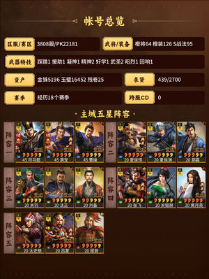 三国志战略版太尉法关盾肉弓2万金不议