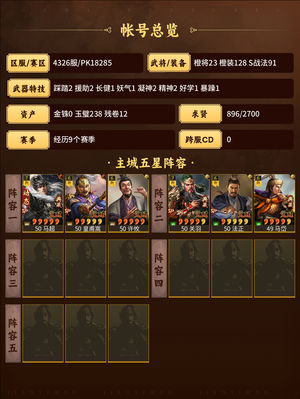 三国志战略版可跨5500，不想玩了