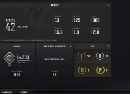 绝地求生（PUBG）准满级美杜莎 差点聚合物9级