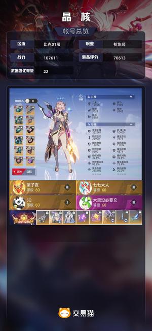 晶核【枪炮师战力107611】22神识枪炮无损