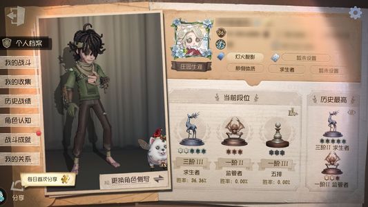 第五人格【36级】 太宰中岛川介