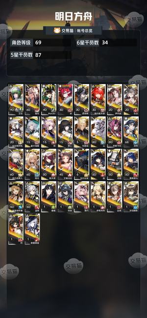 明日方舟【69级】真限定艾拉，限定图，余