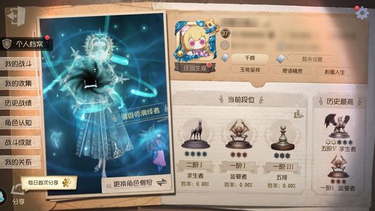 第五人格【37级】 永恒名誉兔美