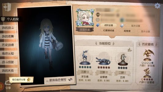 第五人格【168级】瑞吉尔猎龙者巴萨丽莎穆希卡