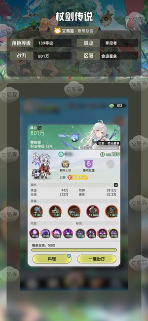 杖剑传说【139级】1万氪退坑了有前十称号