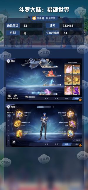 斗罗大陆：猎魂世界【53级】红三神赐剑红二荣