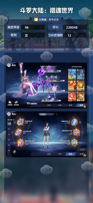斗罗大陆：猎魂世界【46级】没钱了便宜出