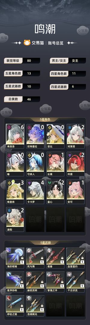 鸣潮【80级】 满命弗洛洛