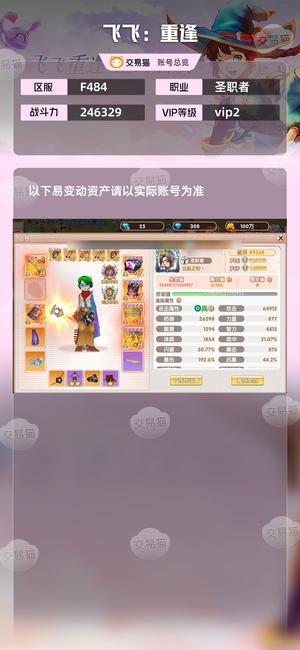 飞飞：重逢【64级圣职者】v2，月卡到期，退游