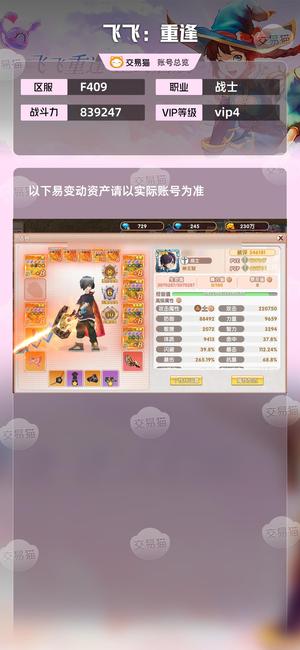 飞飞：重逢【72级战士】v4战士四红装，有摩托