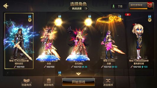 地下城与勇士：起源狂战士 +20武器强化 7.6W抗魔值 4满级角色