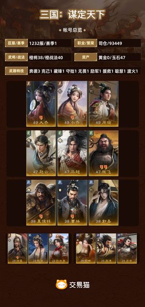 三国：谋定天下【赛季1】 1232服开了8天