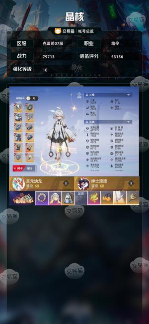 晶核【战力79713】 18武无损