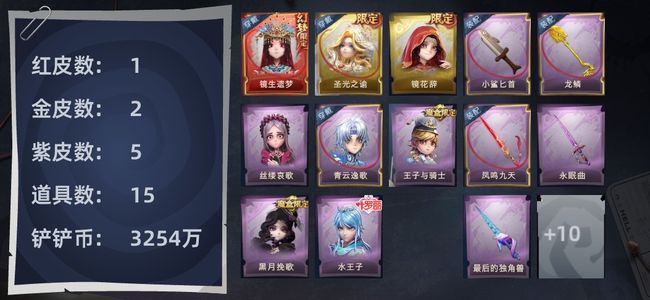 超自然行动组【苹果版】1红皮 2金皮 5紫皮 15道具 9动作 1级梦居 超自然传说