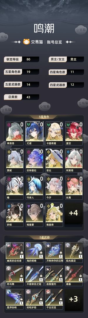 鸣潮【80级】 有事急出！