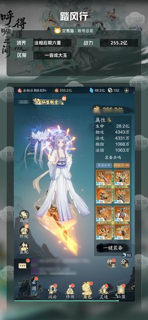 踏风行【战力】 精辟万氪号本服各种榜一，买来直接养老