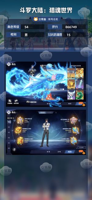 斗罗大陆：猎魂世界【54级】没时间玩了，价格可议