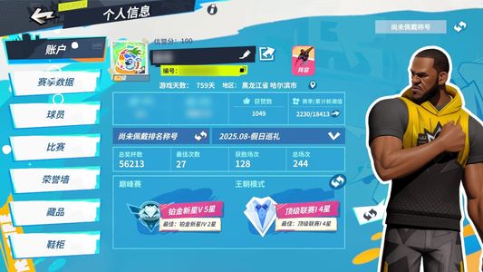 全明星街球派对7克詹7字母 多资源 黑卡会员