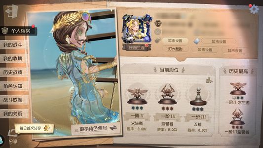 第五人格【12级】 名誉首席祭祀绝版限定金皮