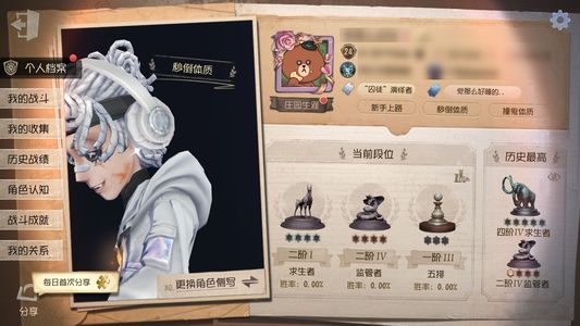 第五人格【24级】 喧嚣灵犀首席