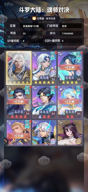 斗罗大陆：魂师对决【宗师,55级】该有的都有