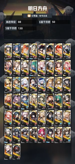 明日方舟【88级】极品超值多限定基石打手动态皮