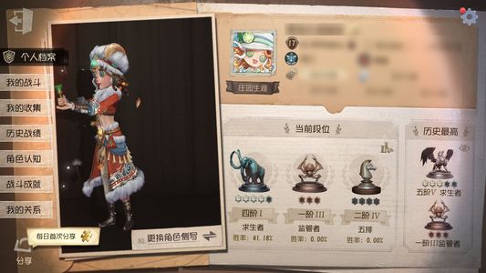 第五人格【17级】小女孩拉拉深渊