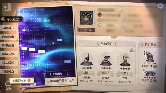 第五人格【75级】逃醉之人，新娘，小恶魔，时之砂