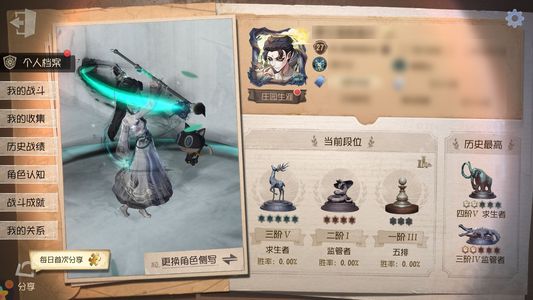 第五人格【27级】 杂技演员祈雨珠