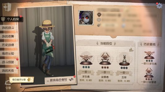 第五人格【4级】江之岛盾子