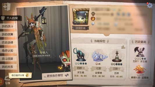 第五人格【65级】氪金1.25w虚妄便宜甩可转移