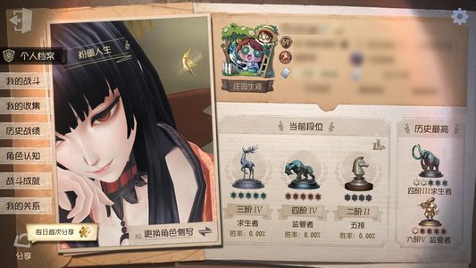 第五人格【59级】医生双限艾扎克全套园丁绝版皮