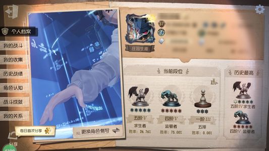 第五人格【37级】诚信卖，有觉醒龙司