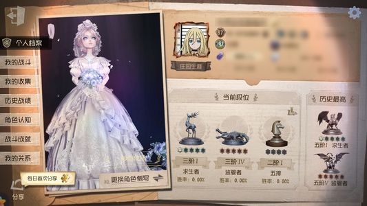 第五人格【87级】 多金迷雾山庄号