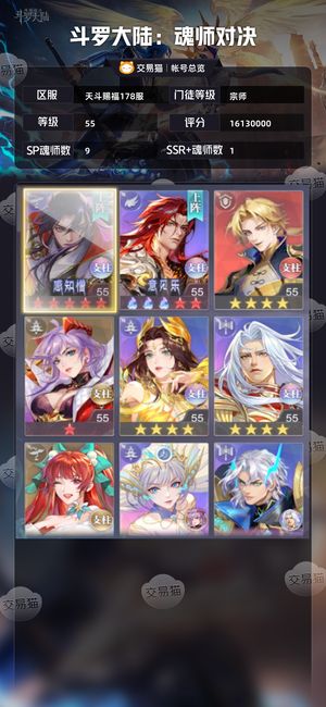 斗罗大陆：魂师对决【宗师,55级】不想玩了充了5000进度号可砍