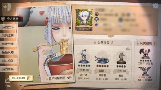 第五人格【74级】日向太宰中也小女孩二限等等