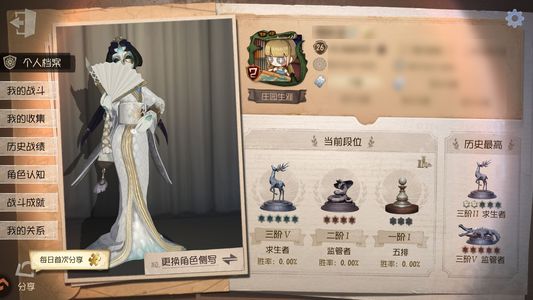 第五人格【26级】 白孔雀海盗瞭望者酒壶安室透