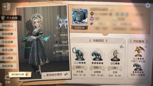 第五人格【93级】 囚徒弓箭手全皮，机械师记者大情