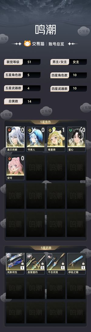 鸣潮【51级】 听不懂你在说什么