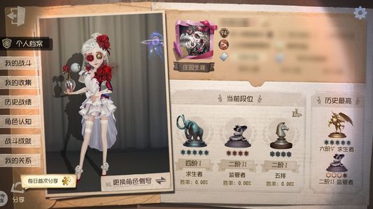 第五人格【94级】华为祭司虚妄套 还有猩红新娘