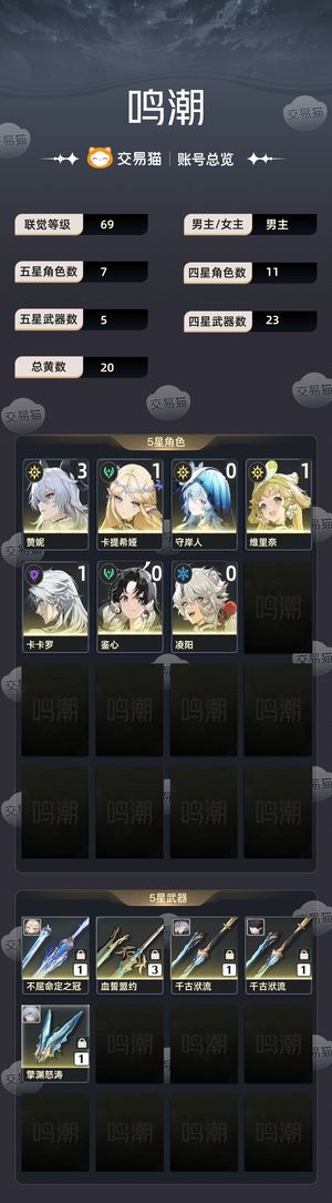 鸣潮【69级】 69级鸣潮号