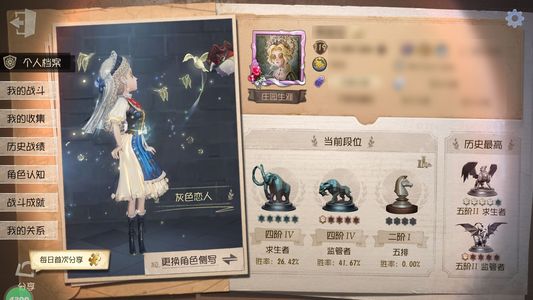 第五人格【119级】鸽子真相引魂人夜魔裁决之酒