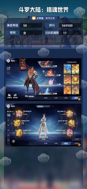 斗罗大陆：猎魂世界【50级】新区榜13红三神赐唐昊，红二荣