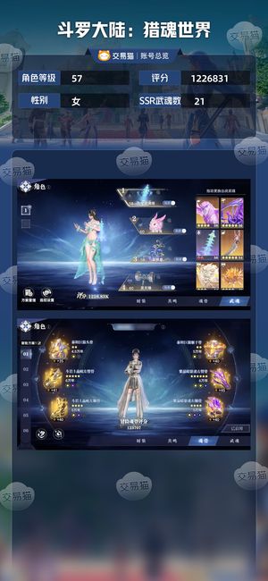 斗罗大陆：猎魂世界【57级】低价处理锤队锤爹